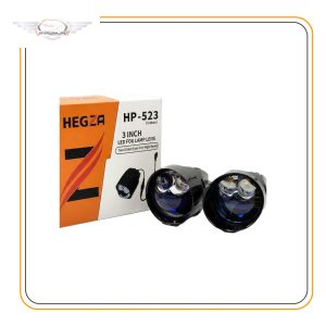 لنز خودرو HP-523 HEGZA 3 colors دو چشم پرژکتوری 3 اینچ
